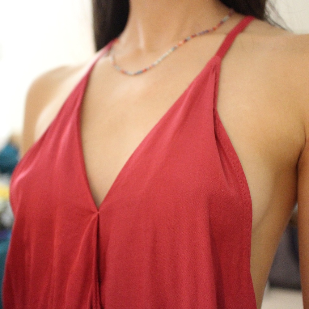 Rose color tank top from American Eagle